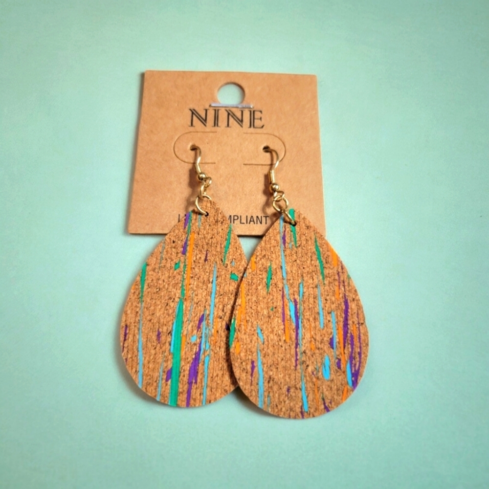 Cork earrings